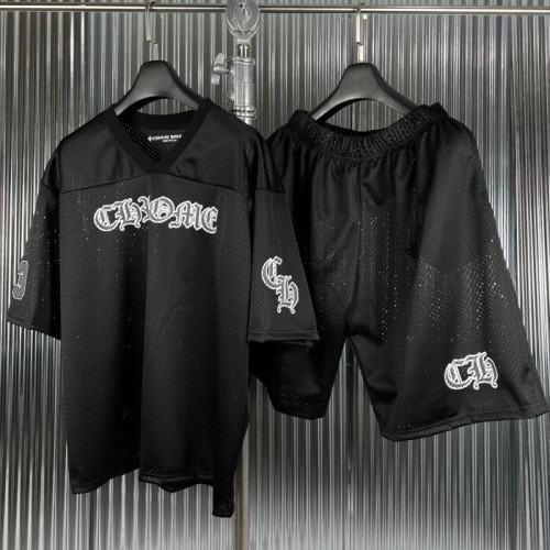 크롬*츠   매쉬 반팔 & 하프팬츠 SET  (남여공용)