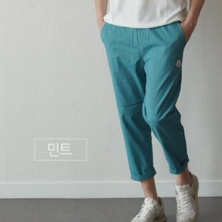 몽클*어   쎄미와이드 팬츠 (9부)