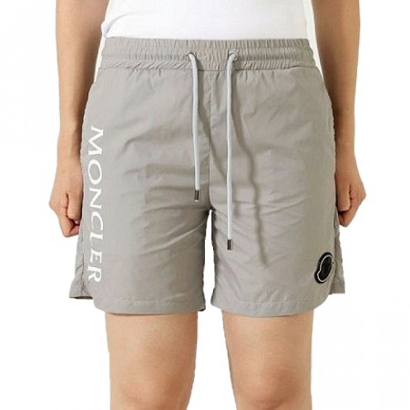 MONCLER 로고패치 나일론 숏 스윔팬츠