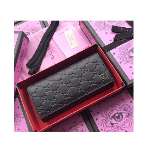 구찌 시그니처 카프스킨 도리안 장지갑