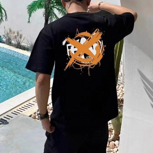 FEN*I   X표시 레터링 티셔츠