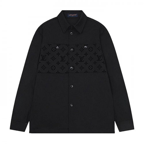 LOUIS VUITTON 플록 스테이플 오버셔츠