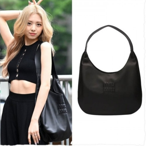 MIU M*U   가죽 호보 숄더백