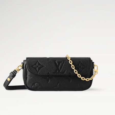 루이*통   아이비 woc 미니크로스백 블랙