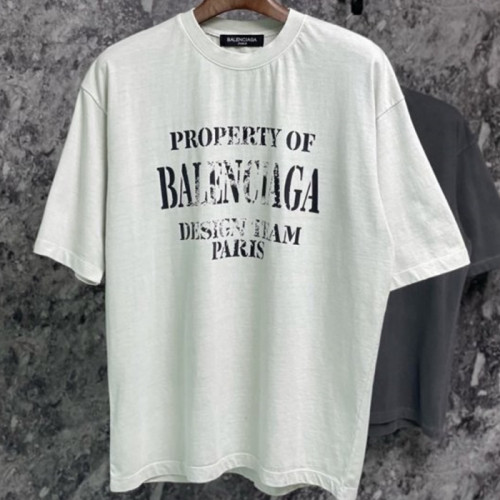 발렌시*가 로고프린트 티셔츠 - 남여공용