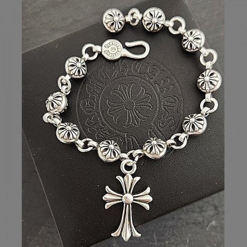 크롬*츠 Chrome hearts 크로스볼 팔찌