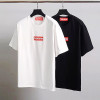 SUPREME 레드 박스로고 코튼 티셔츠