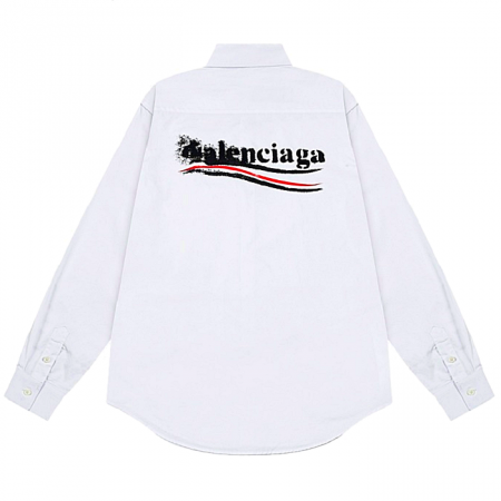 발렌시*가 BALENCIAGA 폴리티컬 웨이브 셔츠