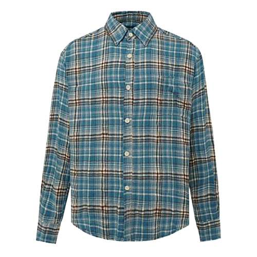 자크뮈스 JACQUEMUS 더스트체크드 플란넬 셔츠