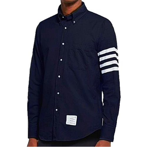 톰브*운 THOM BROWNE 4-바 스트라이프 셔츠