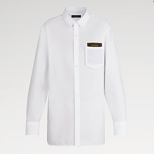 LOUIS VUITTON 옥스포드 DNA 셔츠 시가렛 포켓