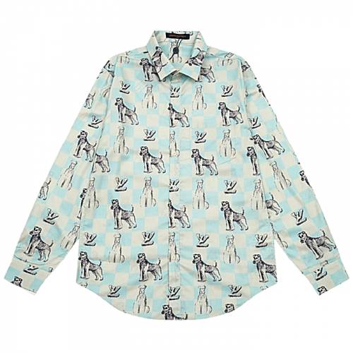 LOUIS VUITTON 폭스 다미에 프린티드 셔츠