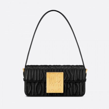 DIOR Miss Dior 플랩백 - 블랙