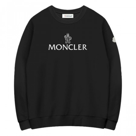 몽클*어   블랙 화이트 와펜 맨투맨 (289)