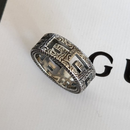 GUC*I   스퀘어 G 모티브 반지