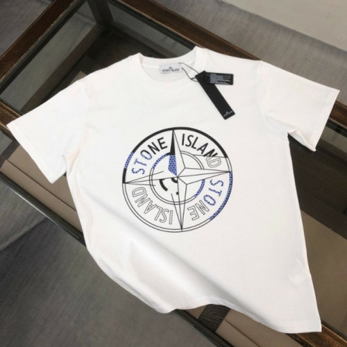 스톤 아일*드   블루 컴패스 반팔티 (남여공용)