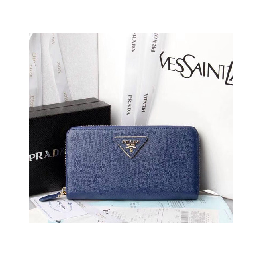 프라다 사피아노 여성 지퍼 장지갑 1ML506