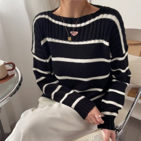 PRA*A ST 보트넥니트