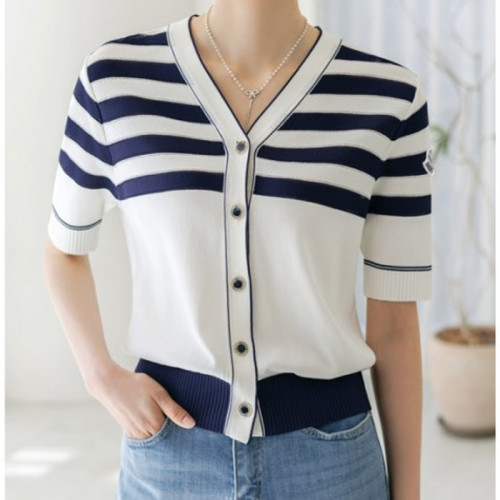 몽클*어   ST 하프 가디건