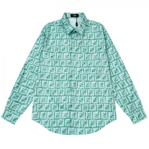 펜디 FENDI 로고 롱슬리브 셔츠