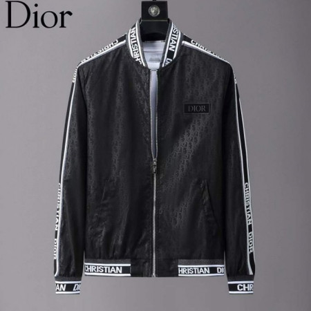 DI*R   24FW 오블리크 블루종 자켓