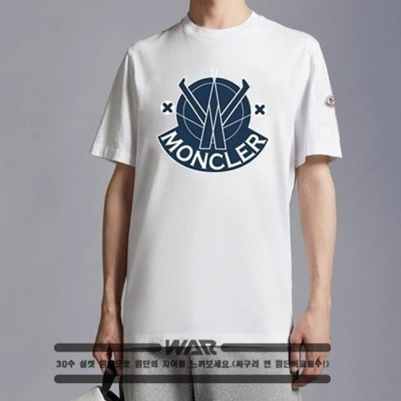 MONCL*R   기사도 패턴 티셔츠