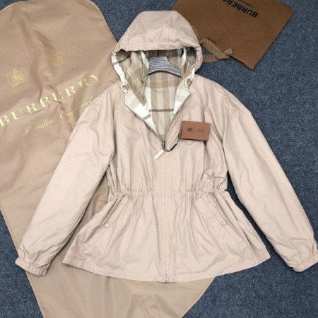 버*리   리버서블 양면 윈드브레이커 자켓