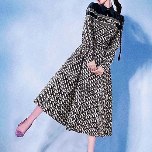 DIOR 오블리크 베이직 원피스