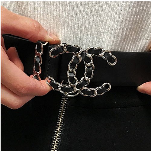 샤* CHANEL 트위스트 CC 로고 벨트