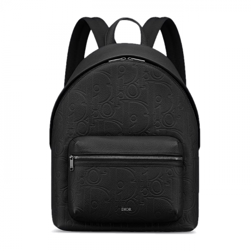 DIOR Rider 2.0 지퍼 백팩 - 블랙