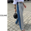 CELI*E   카이 배색 데님팬츠