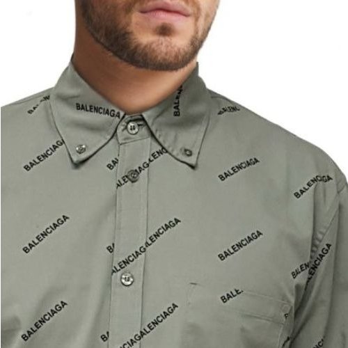 발렌시*가 올오버 로고 셔츠