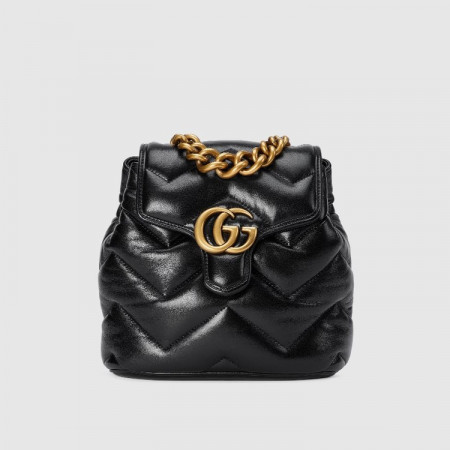 GUCCI [GG 마몽] 미니백팩 - 블랙