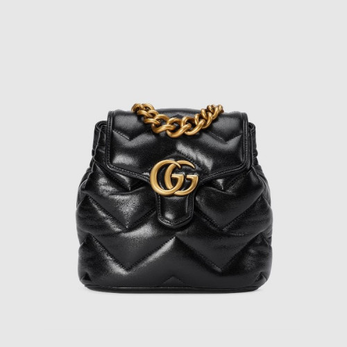 GUCCI [GG 마몽] 미니백팩 - 블랙