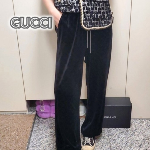 GUC*I   GG 벨루어 밴딩 슬렉스