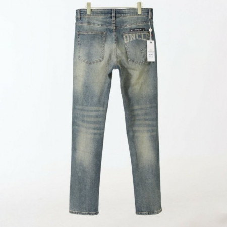 몽클*어   캣워싱 빈티지 데님 팬츠