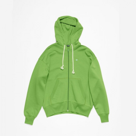 Acne Studios 후드 집 스웨터 (남여공용) - 허브 그린