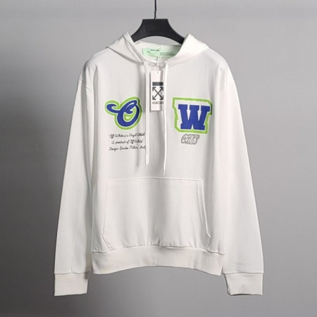 Off-whi*e   바시티 후드티