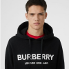 버*리 BBR 로고프린트 코튼후드