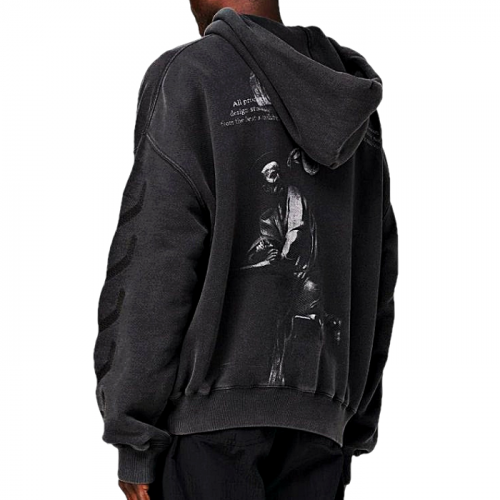 오프화이트 OFF-WHITE 세인트 매튜 후디