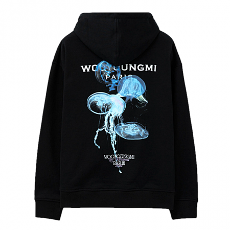 WOOYOUNGMI 젤리피쉬 야광후디