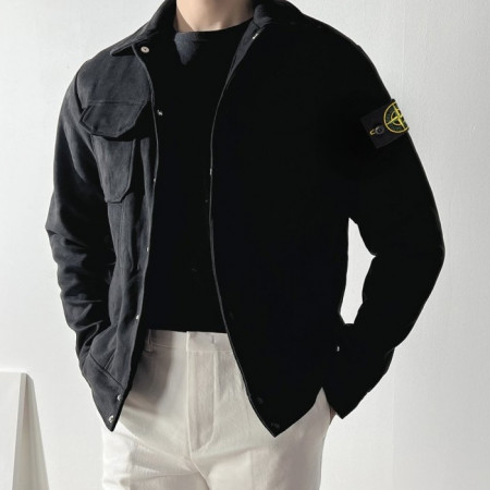 STONE ISLA*D   19982_ST 투포켓 스웨이드 자켓