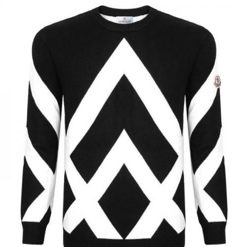 MONCL*R   19152_MC 브러쉬드 라운드 니트