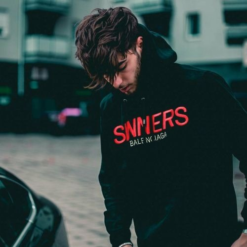 발렌시*가 시너스 커플 후드 티셔츠