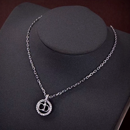 DIOR CD 로고 목걸이