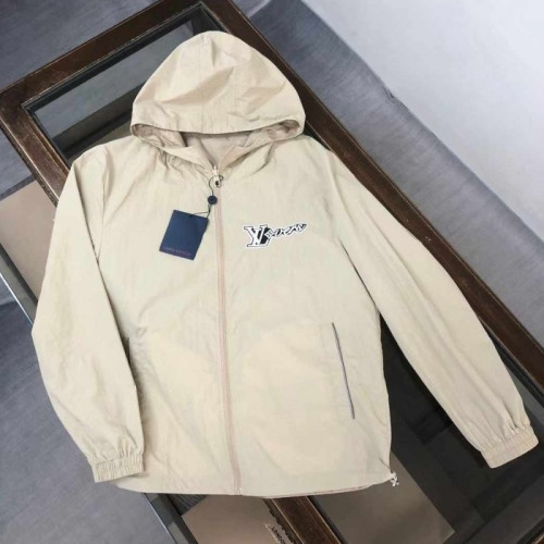 24Fw 최고급 루이*통   모노그램 양면 후드 바람막이