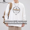 BURBER*Y   월드 피스 레터링 긴팔티셔츠 (시보리없음)