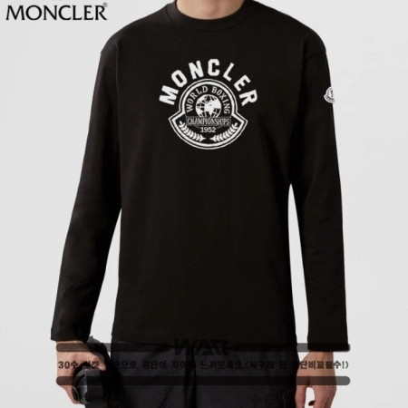 MONCL*R   챔피언 디자인 긴팔티셔츠 (시보리없음)