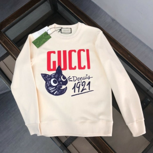 GUC*I   1921빅로고 어썬트 고양이 맨투맨