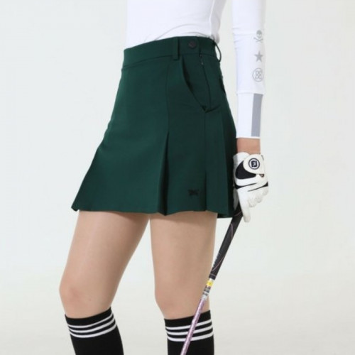 P*G   여성 언발란스 플리츠 스커트